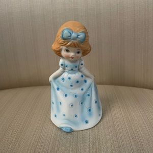 Vintage Jasco 1979 Adorabelles little girl porcelain bell